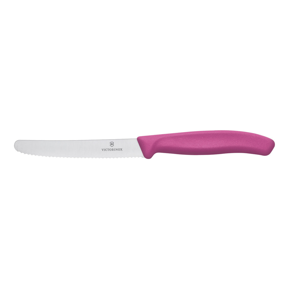 Steak & Tomato Knife Round Tip 2 pc Set Classic Pink