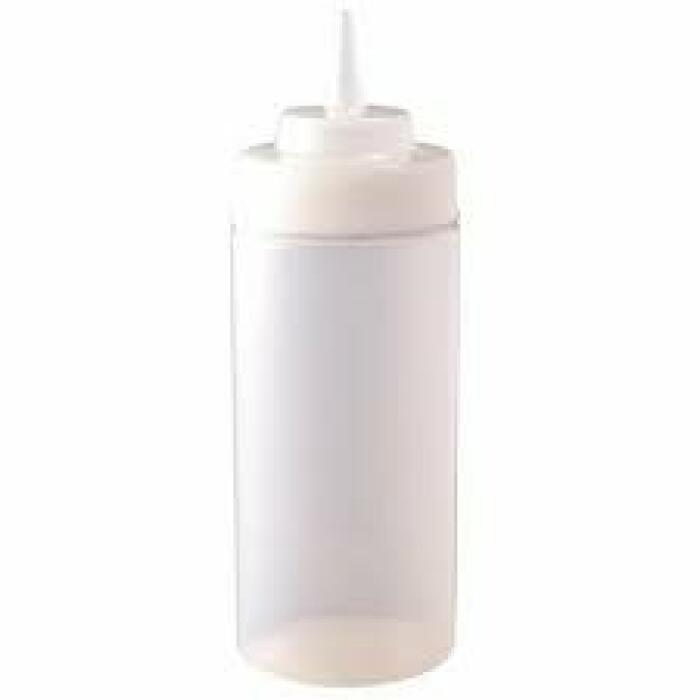 Squeeze Bottle Wide Mouth Clear 950ml