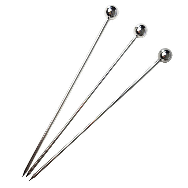 Metal Cocktail Pick Stainless Steel - Pack of 6