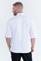 ProCool Jacket White Short Sleeve | Cool  Mesh Panels