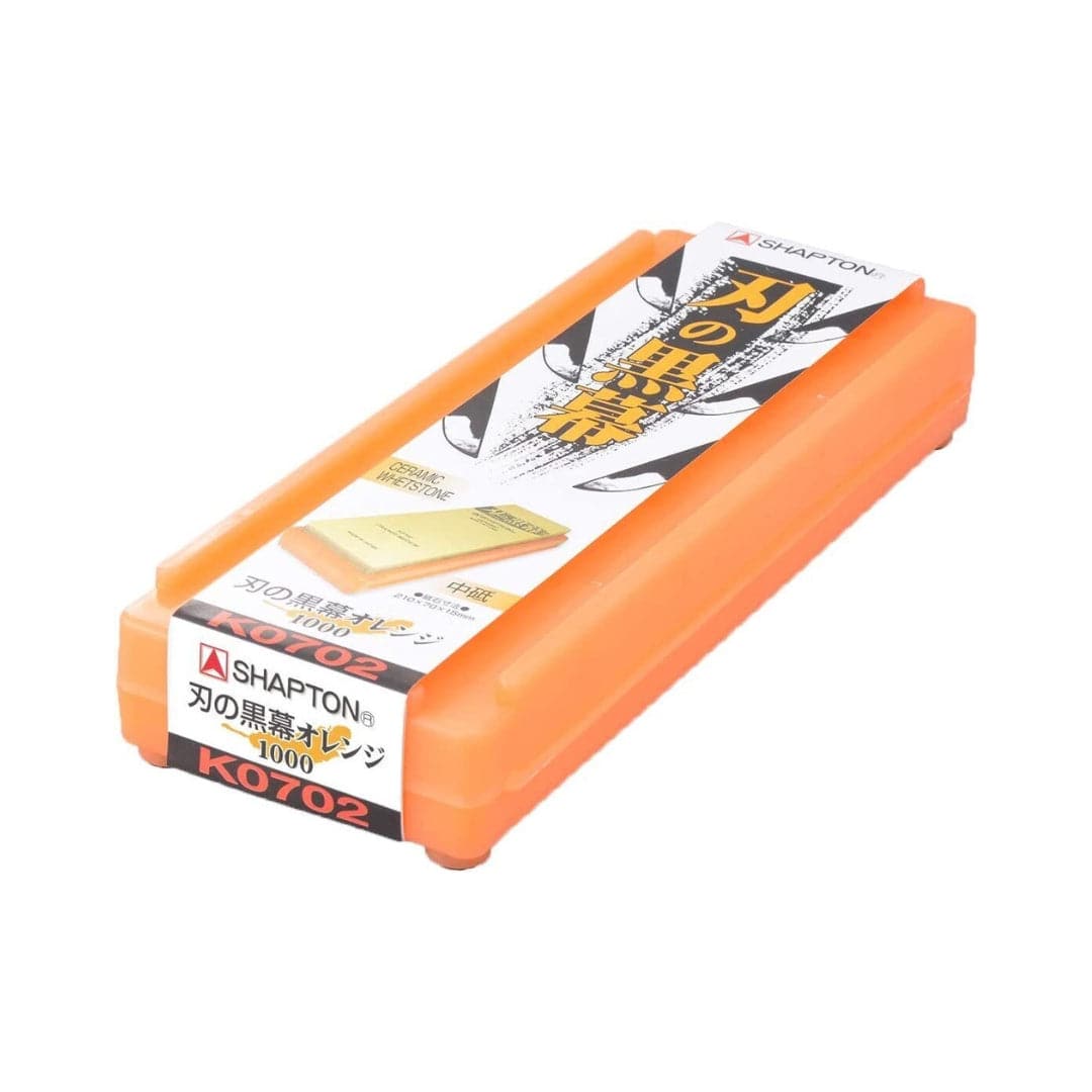 SHAPTON Ceramic Knife Sharpening Stone - Orange #1000