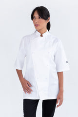 Prochef Jacket White Short Sleeve | Classic Style