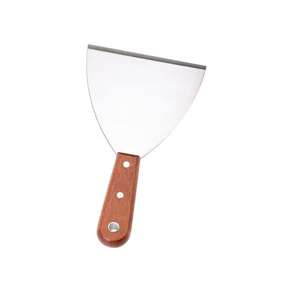 Scraper Griddle 125Mm Wood Handle