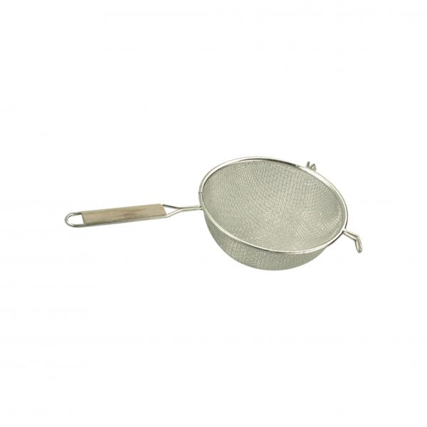 Strainer Round Fine Mesh Wood Handle 160mm