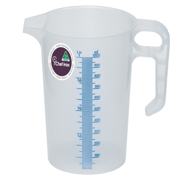 Measuring Jug Polyprop Blue Scale