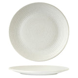 Zuma Frost Round Plate 310mm - Ribbed