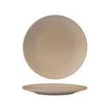 Zuma Sand Round  Plate 210mm - Ribbed