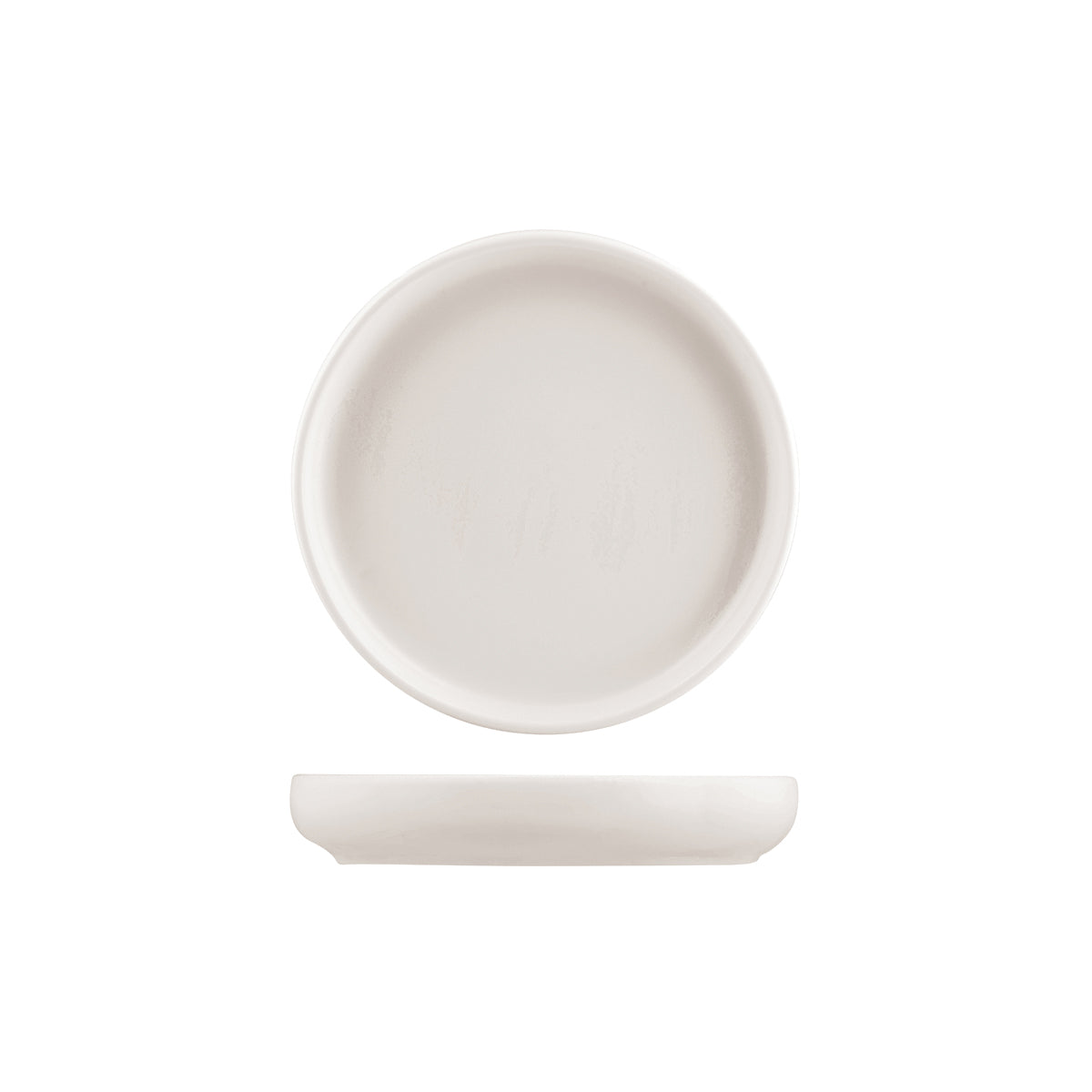 Moda Porcelain Snow Stackable Round Plate 210mm