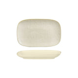 Luzerne Reactive White Linen Oblong Plate