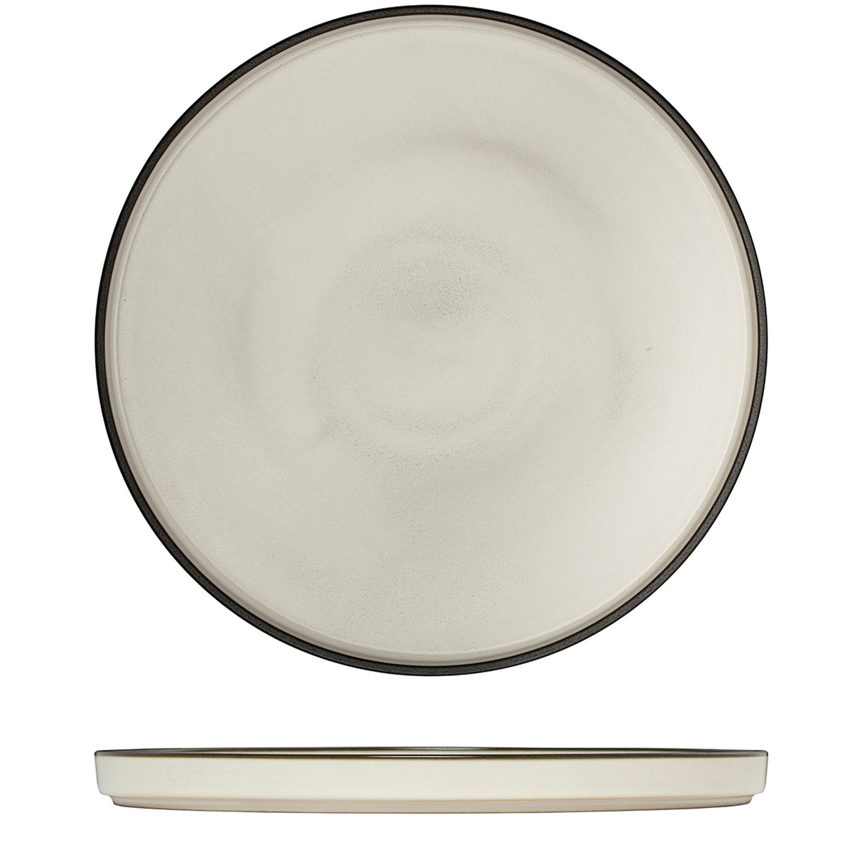 Luzerne Mod Dusted White Round Stackable Plate 270mm