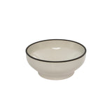 Luzerne Mod Dusted White Round Bowl