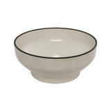 Luzerne Mod Dusted White Round Bowl