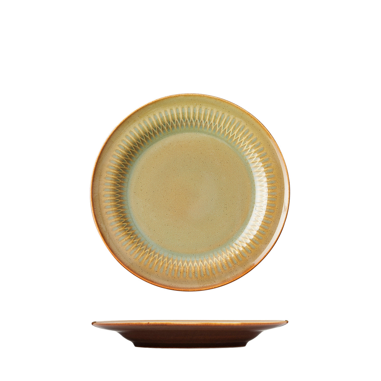 Luzerne Cottage Cinnamon Plate 170mm