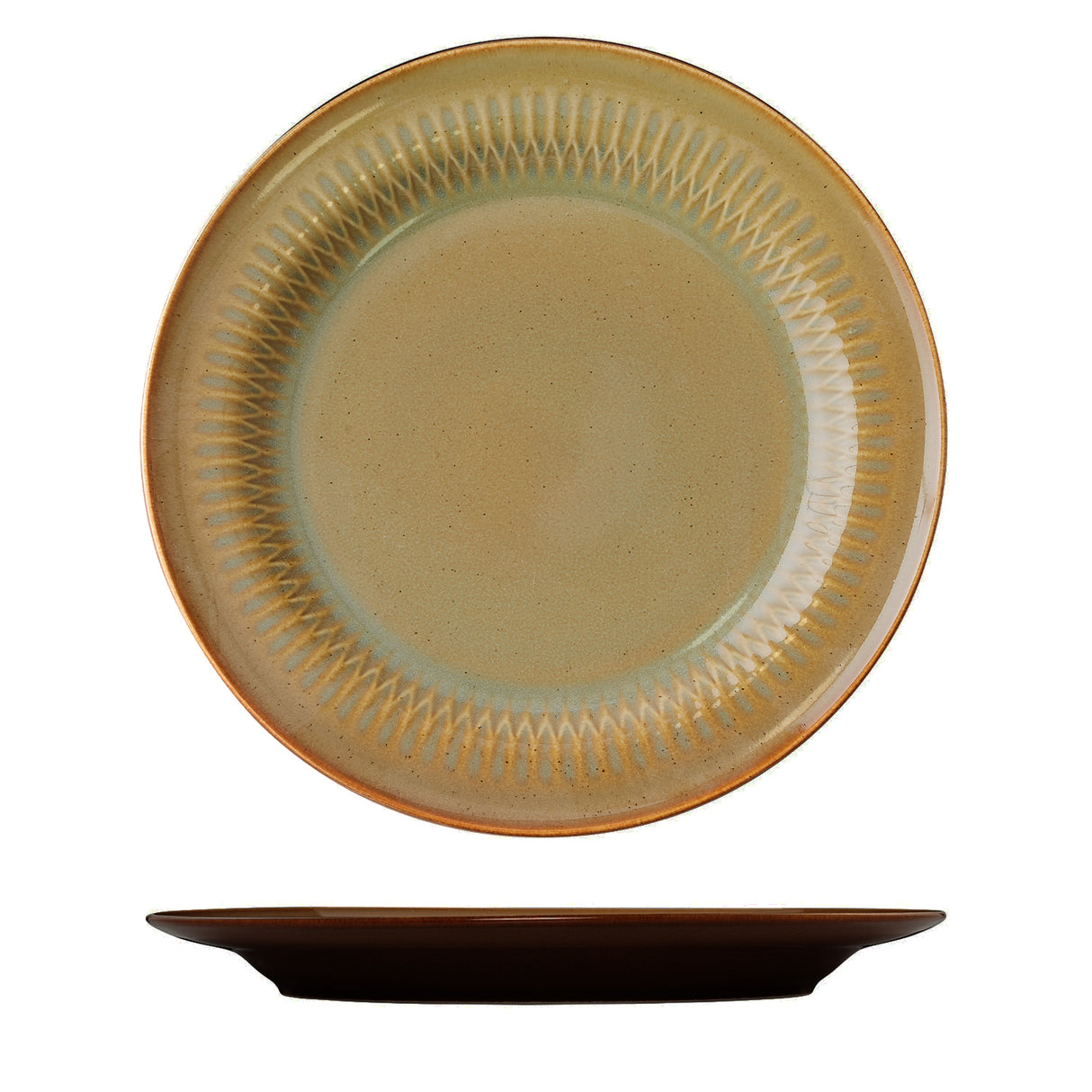 Luzerne Cottage Cinnamon Plate 270mm