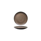 Luzerne Rustic Chestnut Round Coupe Plate 165mm