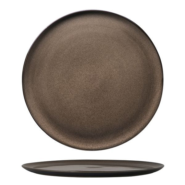 Luzerne Rustic Chestnut Pizza Plate