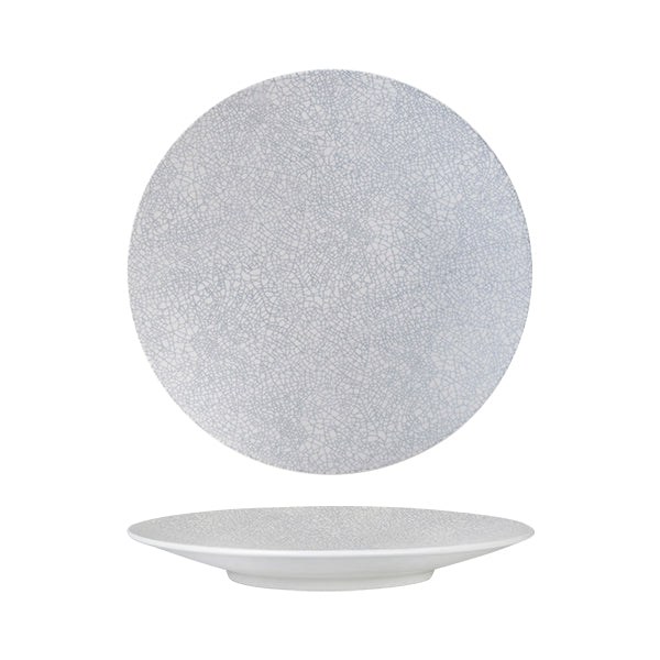 Luzerne Zen Grey Web Round Plate 275mm