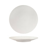 Luzerne White Swirl Round Coupe Plate 275mm