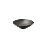 Luzerne Zen Black Swirl Round Bowl