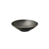 Luzerne Zen Black Swirl Round Bowl