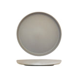 Eclipse Uno Grey Round Plate