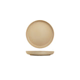 Eclipse Uno Taupe Round Plate