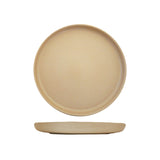 Eclipse Uno Taupe Round Plate