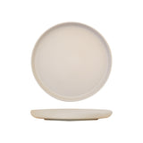 Eclipse Uno Cream Round Plate