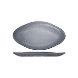 Churchill Bamboo Organic Oval Glass Platter