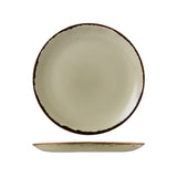 Dudson Harvest Linen Round Coupe Plate