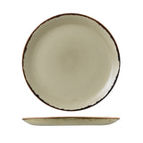 Dudson Harvest Linen Round Coupe Plate