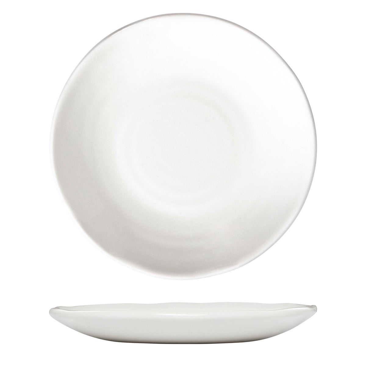 Dudson Organic White Organic Coupe Plate