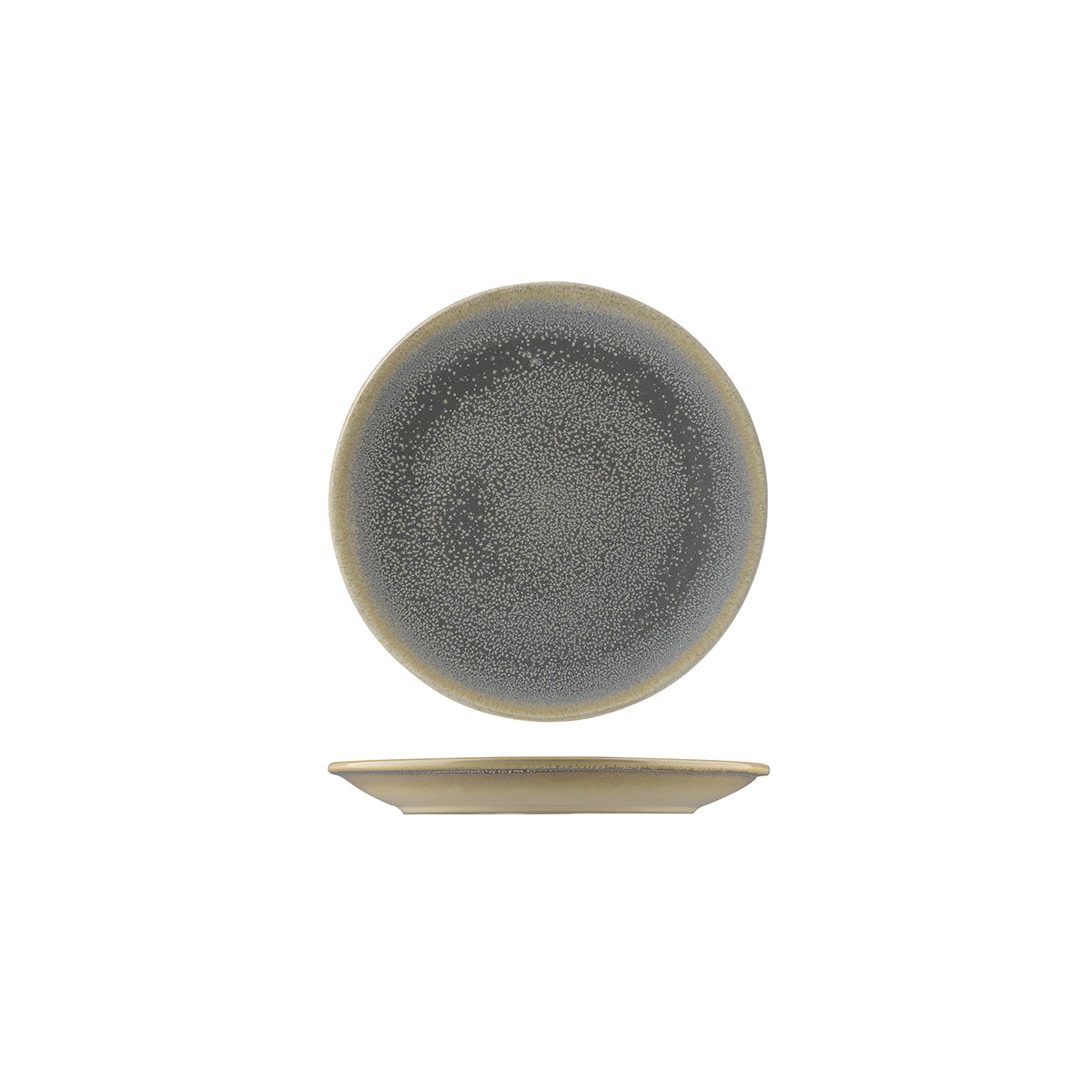 Dudson Evo Granite Round Coupe Plate