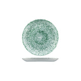 Mineral - Green Round Coupe Plate