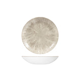 Agate Grey Stone Round Coupe Bowl