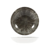 Quartz black Stone Round Coupe Bowl