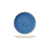 Churchill Stonecast Cornflower Round Coupe Plate