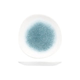 Topaz Blue Round Organic Plate