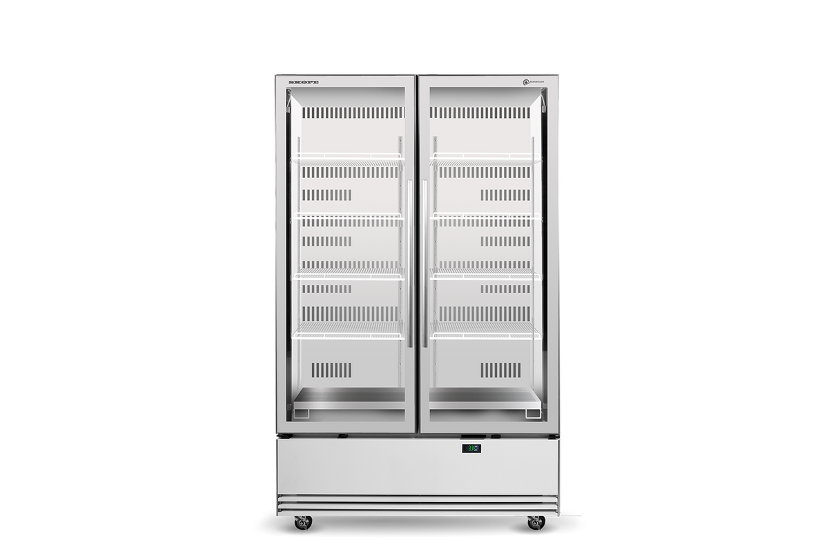 SKOPE ActiveCore2 BME1200N-A White 2 Door Fridge