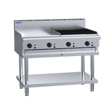 LUUS Professional Series Griddle 600mm | 600mm Chargrill on stand