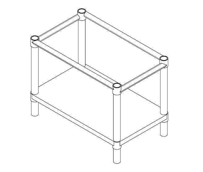 Goldstein Equipment Stand 305mm