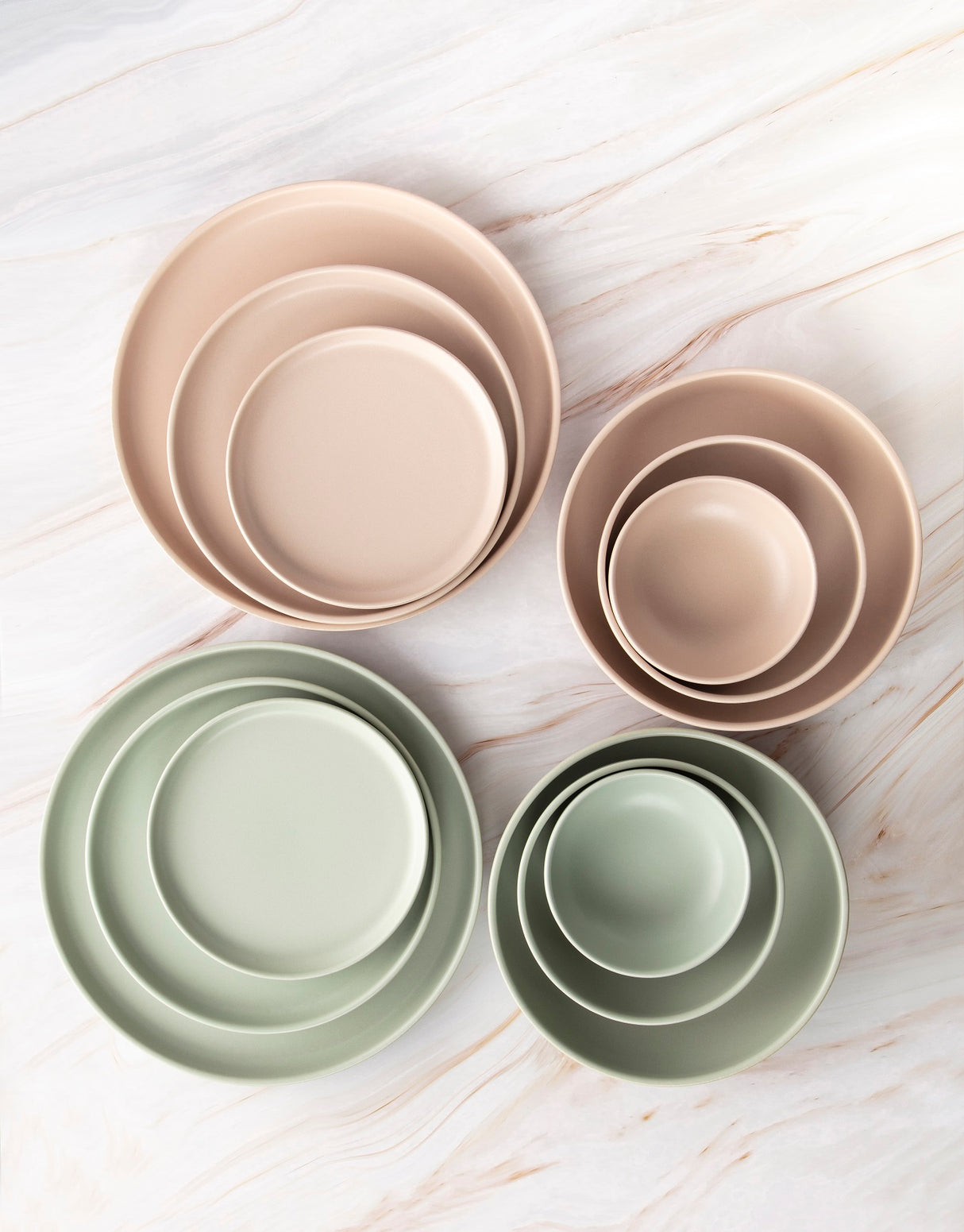 Eclipse Uno Blush Round Plate