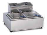 Roband Single Pan/Double Basket Fryer 11Lt