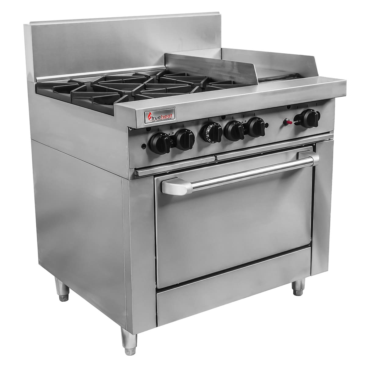 Trueheat 4 Burner Range With Griddle