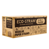 Eco Straw - Black Regular (2500 / Ctn)