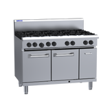 LUUS Professional Series Range 8 burners With Static oven