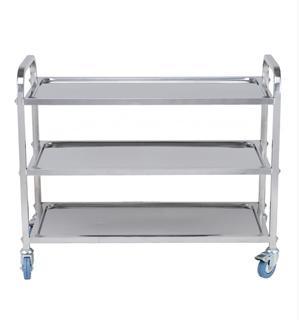 Stainless Steel 3 Tier Trolley