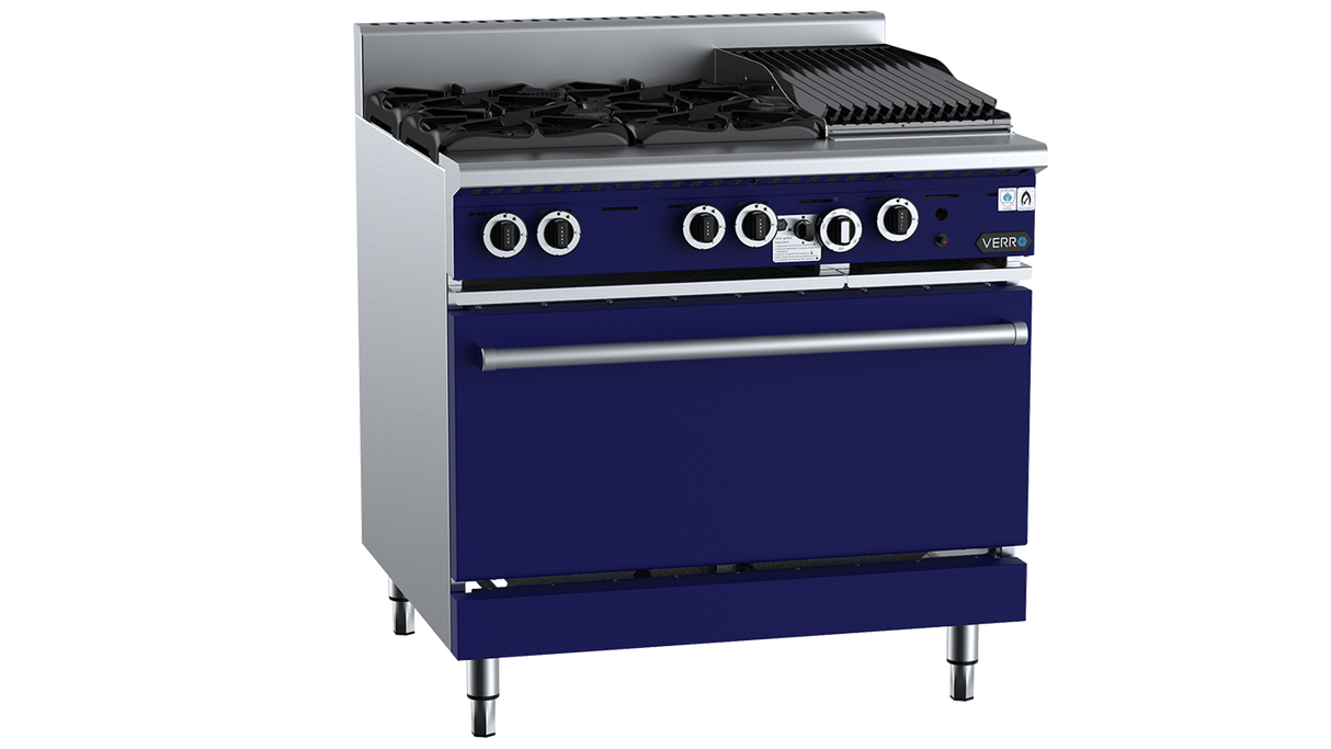 B&S Verro 4 Burner | 300mm Char Grill + Oven