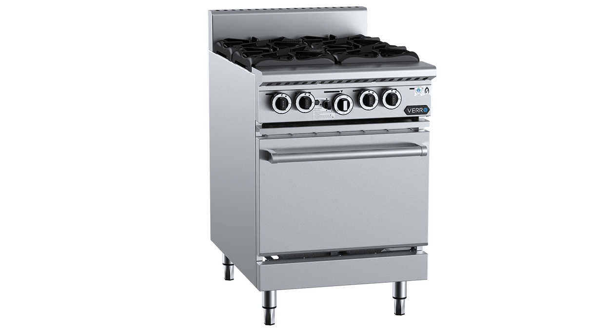 B&S Verro 4 Burner Oven range