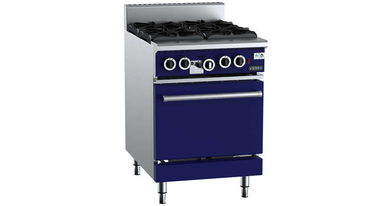 B&S Verro 4 Burner Oven range (Fan Forced)